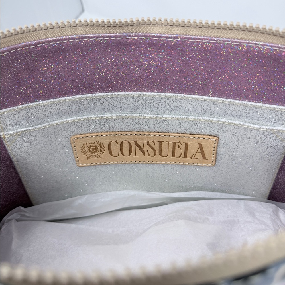 Consuela Downtown Crossbody  Black and Cream - Picture 8 of 9